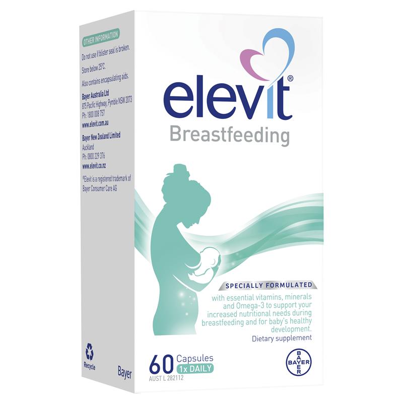 Elevit爱乐维哺乳期维生素60粒 - Unihealth优力康